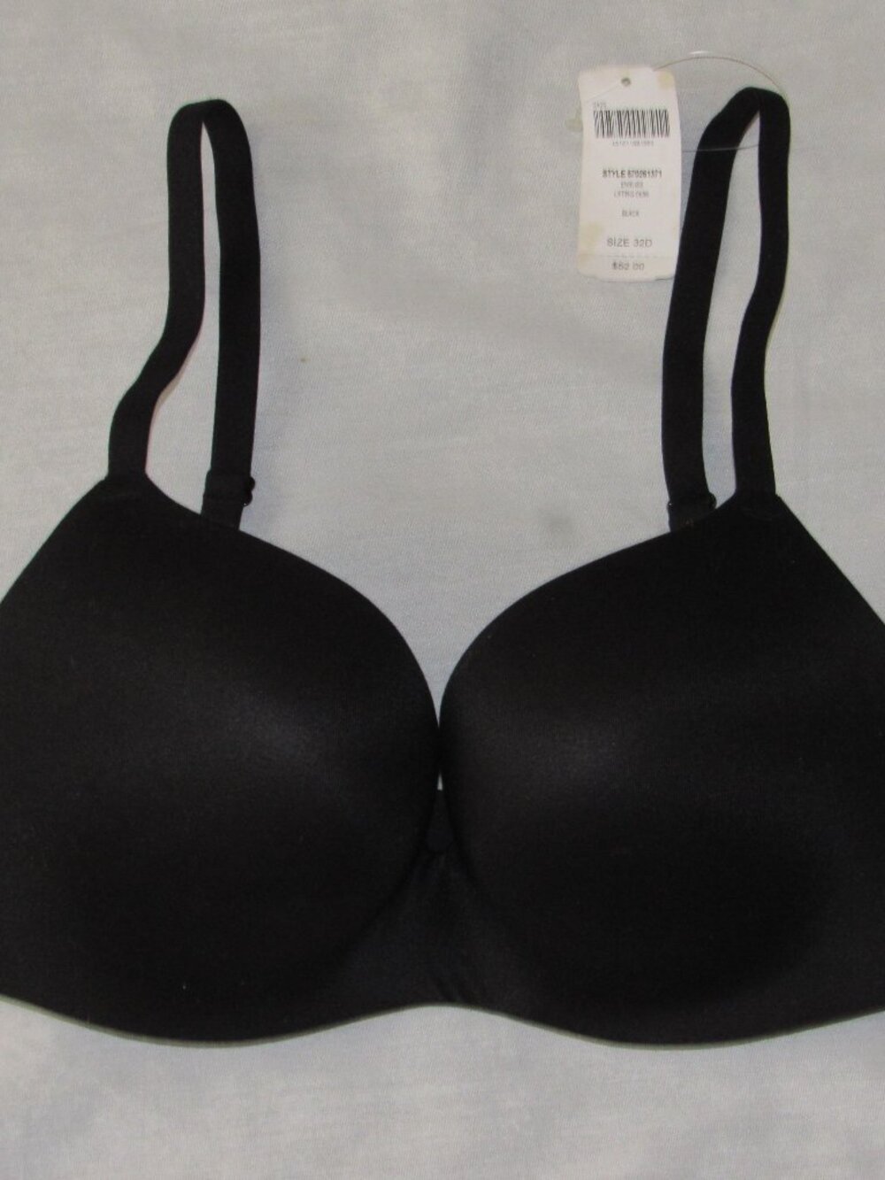 NWT SOMA Enbliss LIFTING Demi Bra FLEXIBLE WIRE Black sz 32D